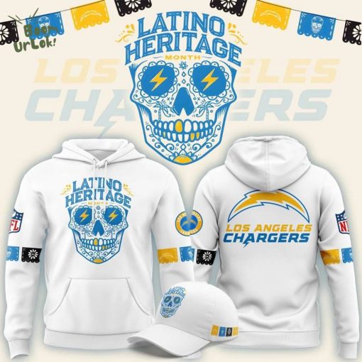 Limited Los Angeles Chargers ” Latino Heritage ” Hoodie(V2) 2025