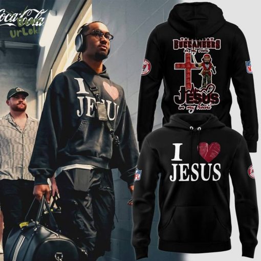Men’s Tampa Bay Buccaneers “I ❤️ Jesus” Hoodie
