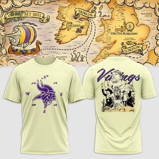 Minnesota Vikings Set Sall Collections Tshirt