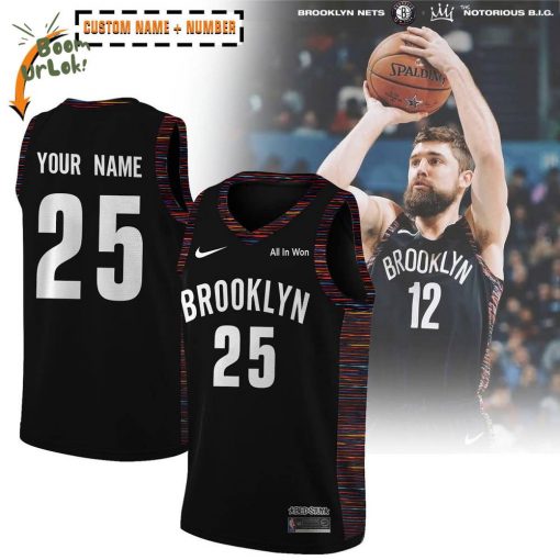 NEW JERSEY BROOKLYN NETS City Edition Jersey Unveiled