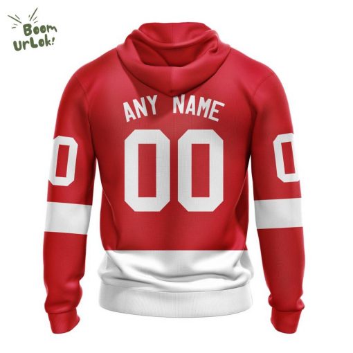 NHL Detroit Red Wings Personalized Home With Centennial Logo Design