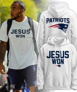 New England Patriots “Jesus Won” Hoodie