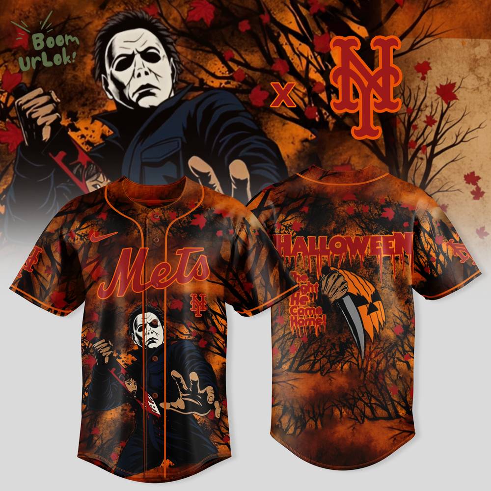 New York Mets x Michael Myers 2025 Halloween collections New York Mets x Michael Myers 2025 Halloween collections