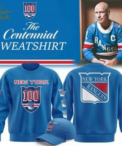 New York Rangers One Hundred Years As One Sweatshirt