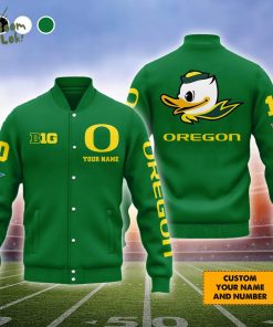 Oregon Duck Baseball Jacket
