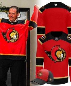 Ottawa Senators Fanatics red third 2025-26 Season jerseys