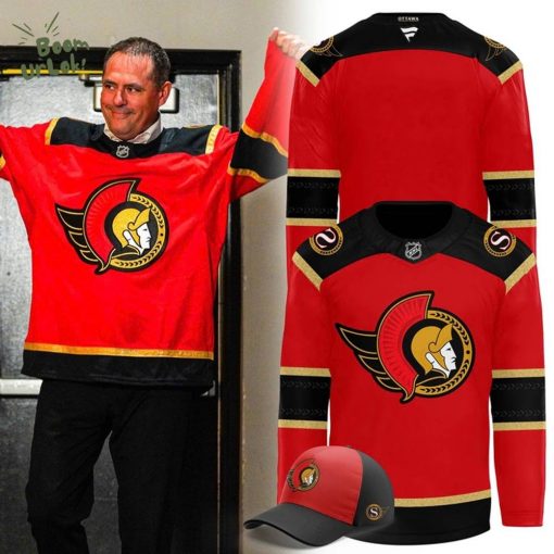 Ottawa Senators Fanatics red third 2025-26 Season jerseys