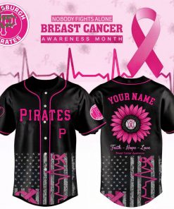 Pittsburgh Pirates x Breast Cancer Awareness Month Edition-3D Baseball Jersey