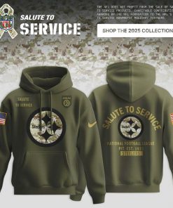 Pittsburgh Steelers 2025 NFL Salute to Service Limited Hoodie