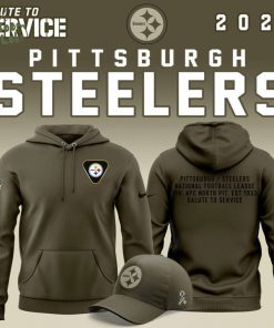Pittsburgh Steelers NFL Salute To Service Hoodie(V2) 2025-2026