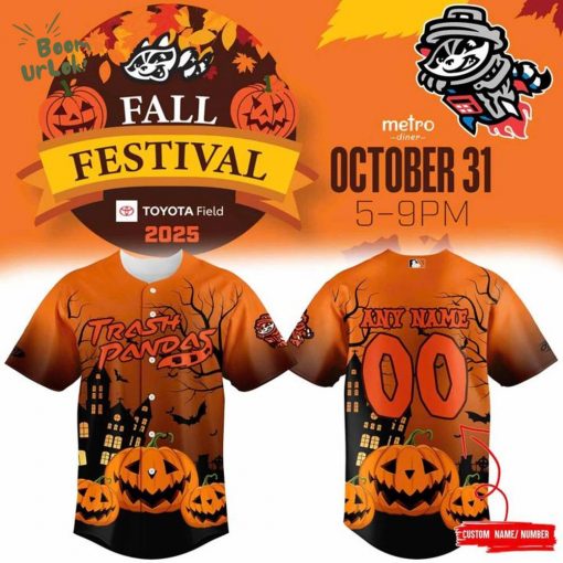 Rocket City Trash Panda 2025 Fall Festival Jerseys