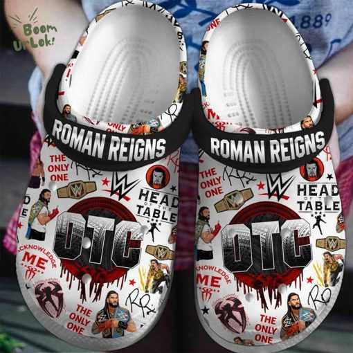 Roman Reigns Crocs Crocband Clogs Shoes Comfortable For Men Women and Kids
