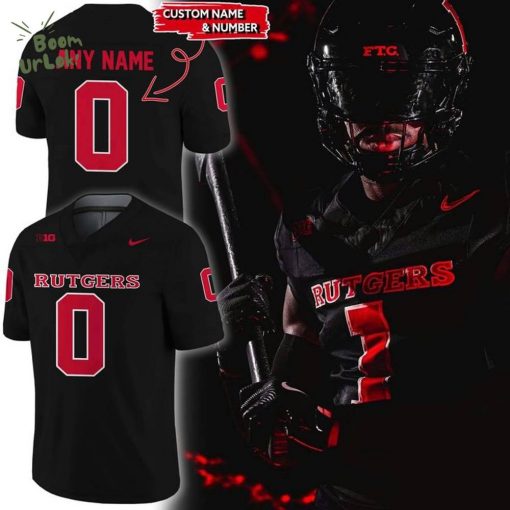 Rutgers Football Gameday Blackout Jersey – Limited Edition