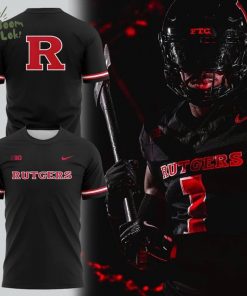 Rutgers Football Gameday Blackout T-Shirt – Limited Edition