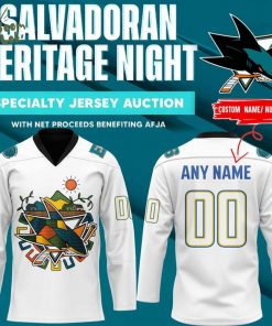 Salvadoran Heritage Night Jersey(White)