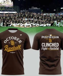 San Diego Padres October 2025 Postseason Shirt