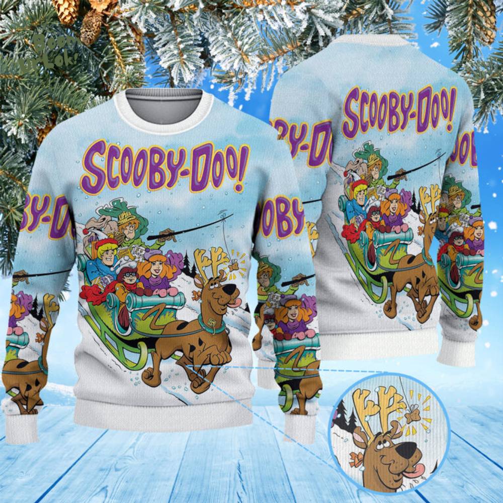 Scooby-Doo Christmas Knitted Sweater Scooby-Doo Christmas Knitted Sweater