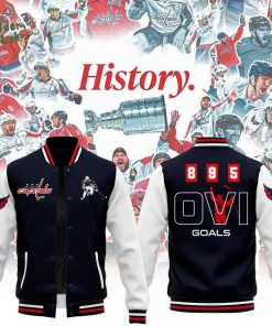 Special Edition Alexander Ovechkin Baseball Jacket(895) 2025