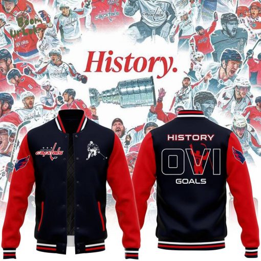 Special Edition Alexander Ovechkin Baseball Jacket(V1) 2025