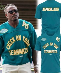 Special Edition Check On Your Teammates T-shirt
