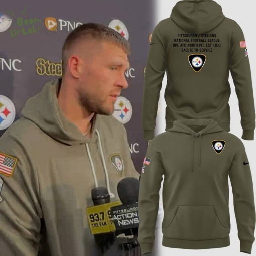 Speical Edition Steelers 2025 Salute to Service Hoodie