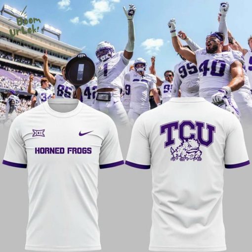 TCU Horned Frogs Football ‘White Out’ T-shirt – Limited Edition