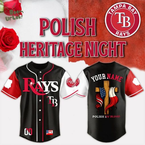 Tampa Bay Rays x Polish American Heritage Night 2025 Special-3D Baseball Jersey