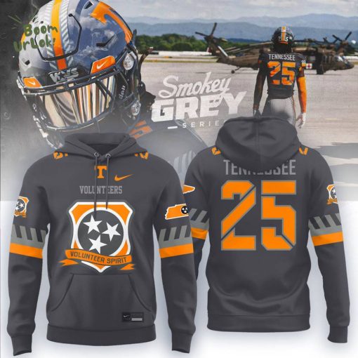 Tennessee Football Smokey Grey Series Uniform 2025 Hoodie
