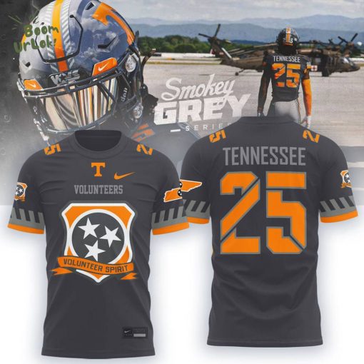 Tennessee Football Smokey Grey Series Uniform 2025 Shirt