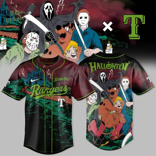 Texas Rangers x 2025 Happy Halloween Scooby-Doo