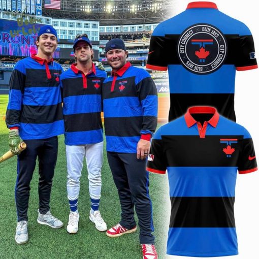Toronto Blue Jays City Connect Rugby Polo Shirt 2025