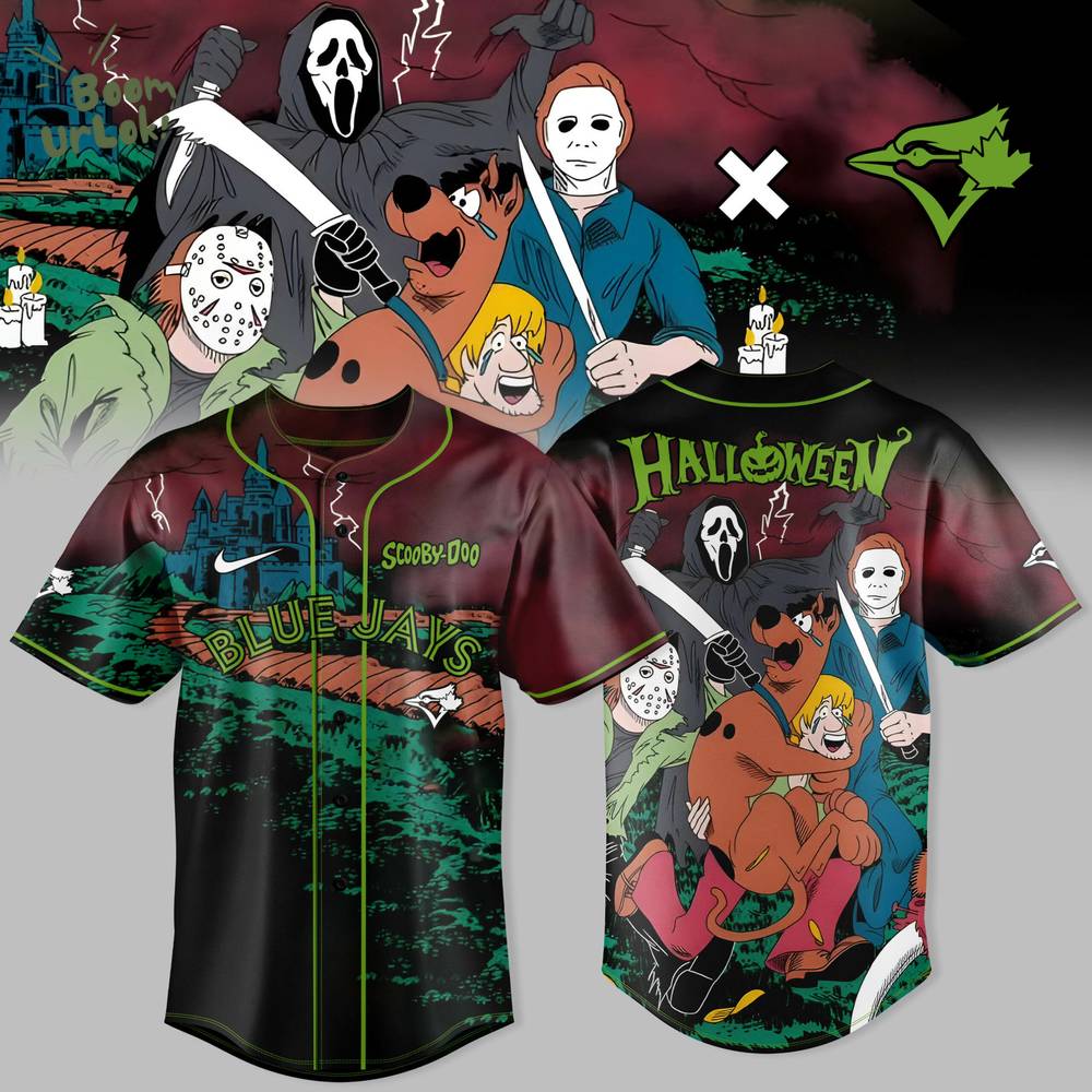 Toronto Blue Jays x 2025 Happy Halloween Scooby-Doo Toronto Blue Jays x 2025 Happy Halloween Scooby-Doo