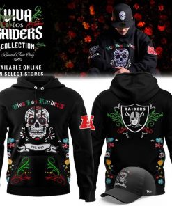 VIVA LOS RAIDERS SUGAR SKULL HOODIE