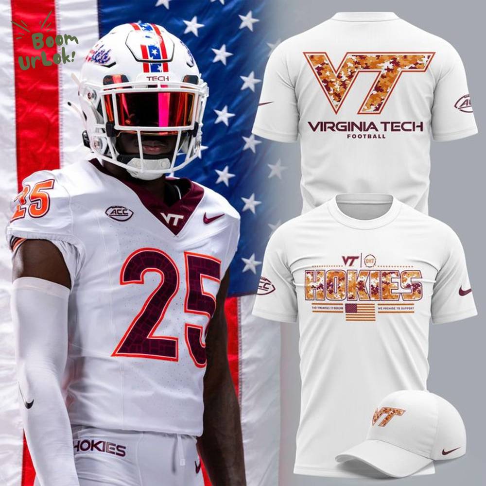 Virginia Tech Football 2025 Military Appreciation Night T-shirt Virginia Tech Football 2025 Military Appreciation Night T-shirt