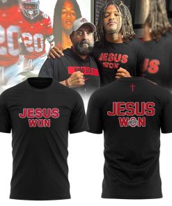 Ohio State Buckeyes Jesus Won Limited Edition Black Shirt
