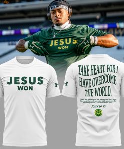Limited Edition Colorado Football x JESUS WON 2025 Shirt