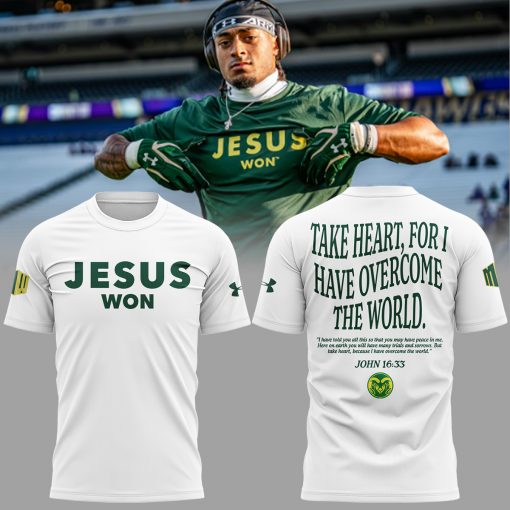 Limited Edition Colorado Football x JESUS WON 2025 Shirt