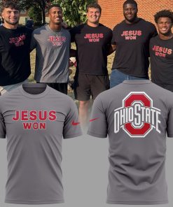 Limited Edition JESUS WON Gray TShirt