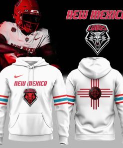 Special Edition New Mexico Lobos Wordmark Logo Uniform Hoodie