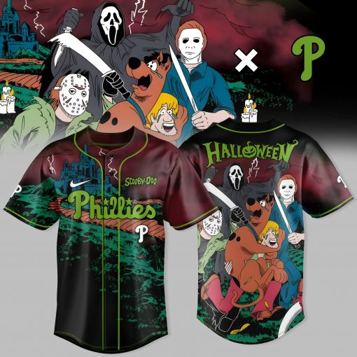 Philadelphia Phillies x 2025 Happy Halloween Scooby-Doo