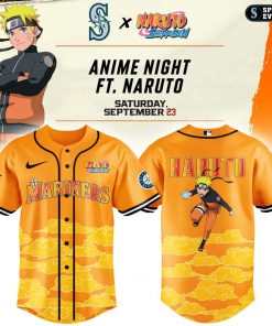 Mariners x Naruto Night Jersey