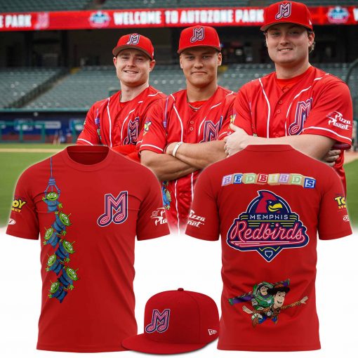 Limited Edition Memphis Redbirds Toy Story T-Shirt 2025