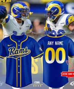 Los Angeles Rams Baseball Jersey
