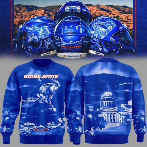 Boise State Broncos Football “The Blue and the State of Idaho” Special Edition SWEATSHIRT 2025