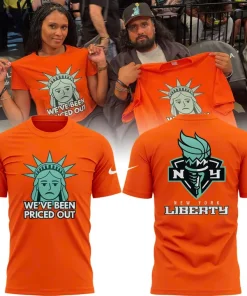 Special New We’ve Been Priced Out Bright Orange Tshirt