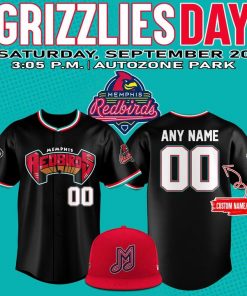 Memphis Redbirds Grizzlies Day Jersey 2025
