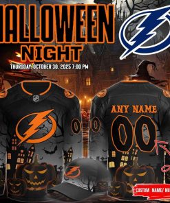 Tampa Bay Lightning 2025 Halloween Night Jersey