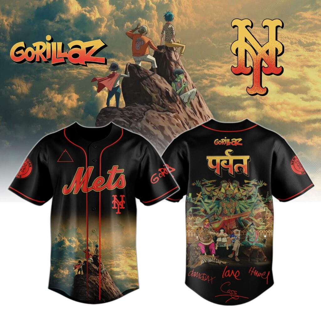 NYM x Urban Gorillaz Limited Edition Jersey NYM x Urban Gorillaz Limited Edition Jersey