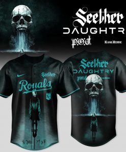 Kansas City Royals x Seether & Daughtry – Fall 2025 US Tour Jersey