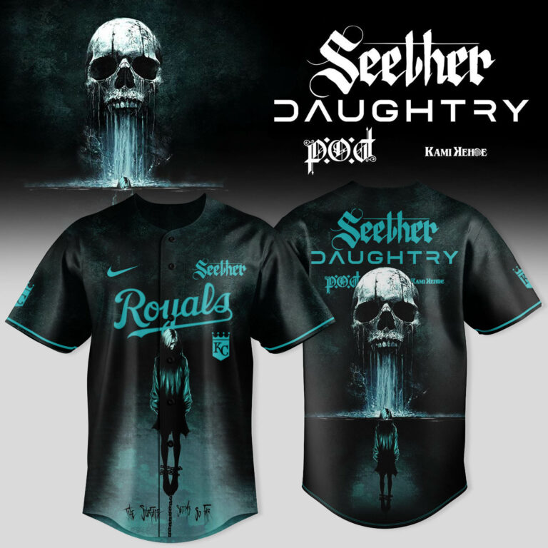 Kansas City Royals x Seether & Daughtry – Fall 2025 US Tour Jersey Kansas City Royals x Seether & Daughtry – Fall 2025 US Tour Jersey